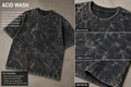 OVERSIZED Acid Wash unisex T-shirt